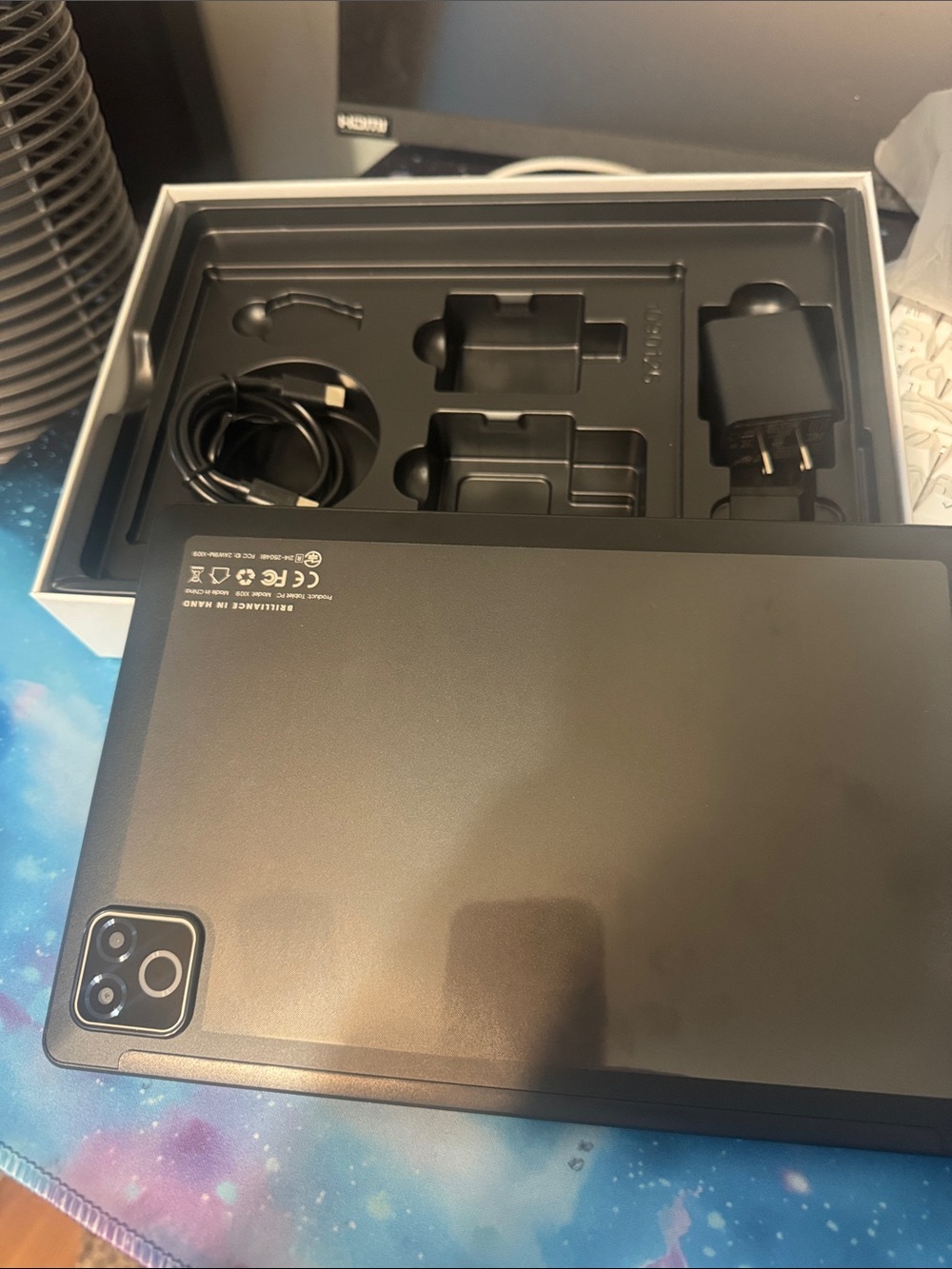 Lenovo Tab P11 11" Tablet with Black Accessories - Black